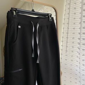 FIGS Black Joggers